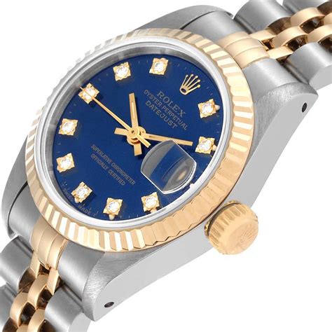 rolex 69173 blue dial|rolex model 69173 value.